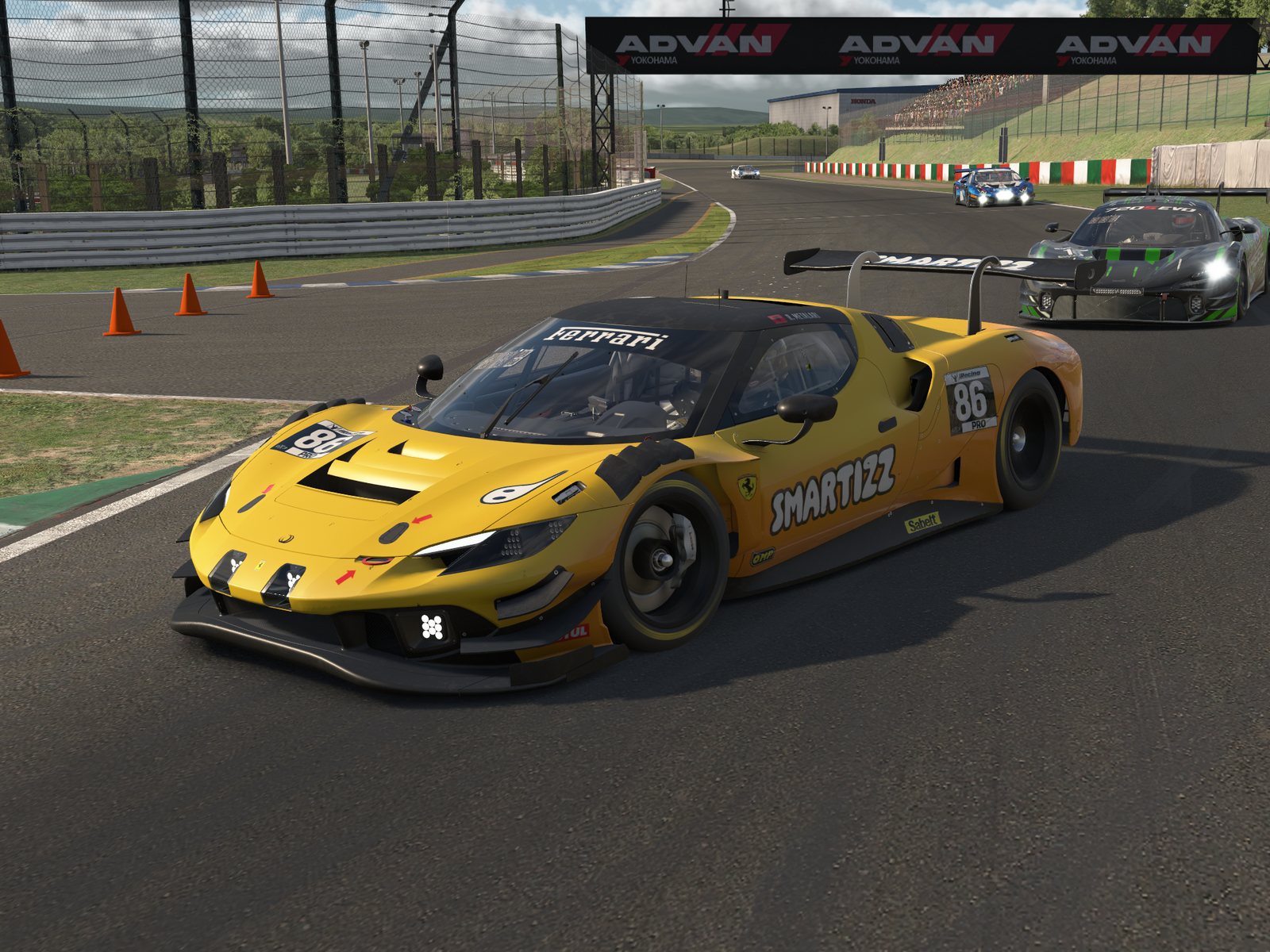 Ferrari 296 GT3 #86 de Smartizz Company, Suzuka International Racing Course
